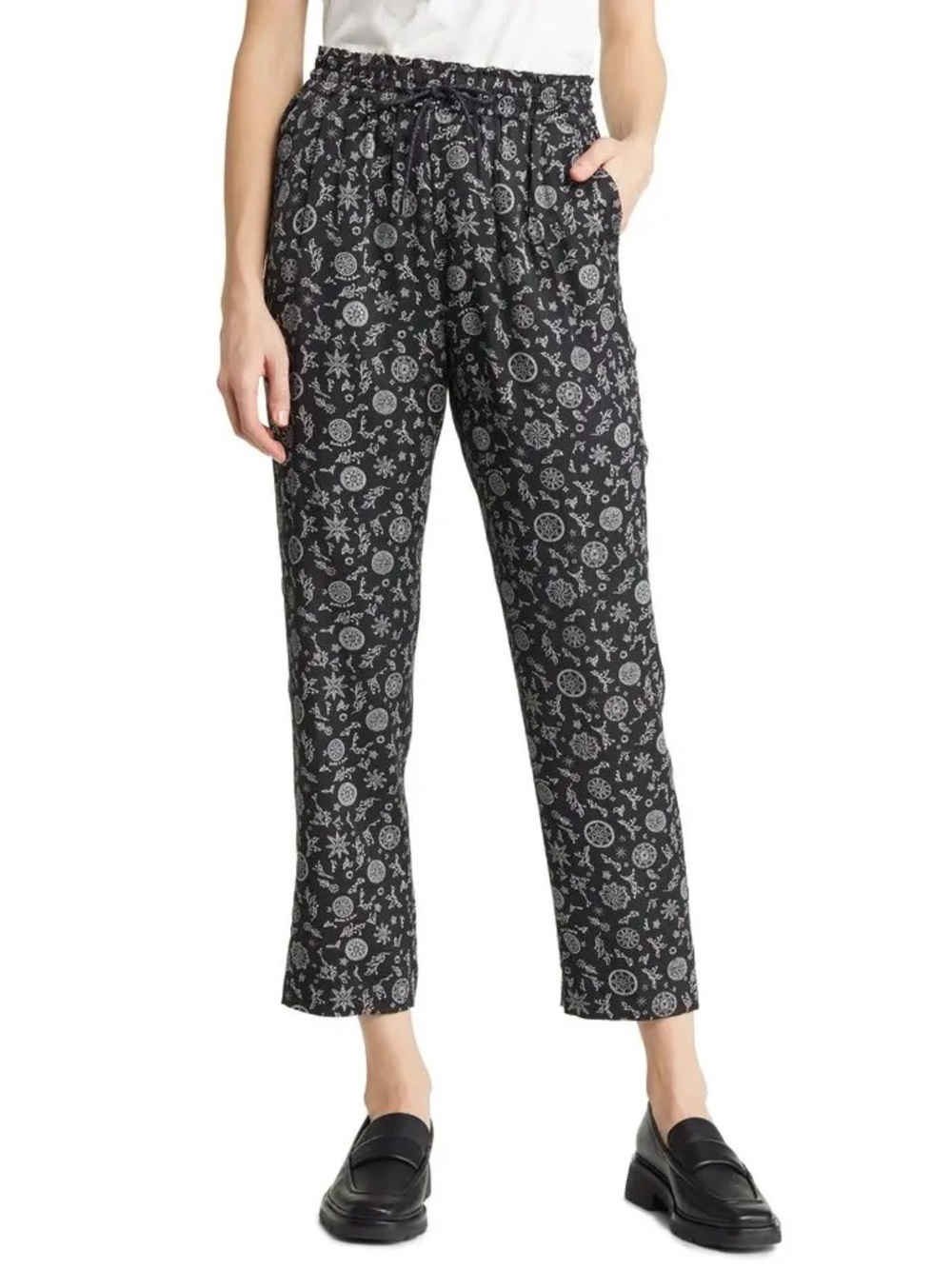 Scotch & Soda Nina Printed Ankle Pants